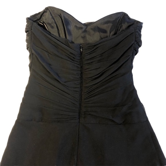 🌺WHBM Chiffon Strapless Dress 0🌺 - Picture 4 of 7